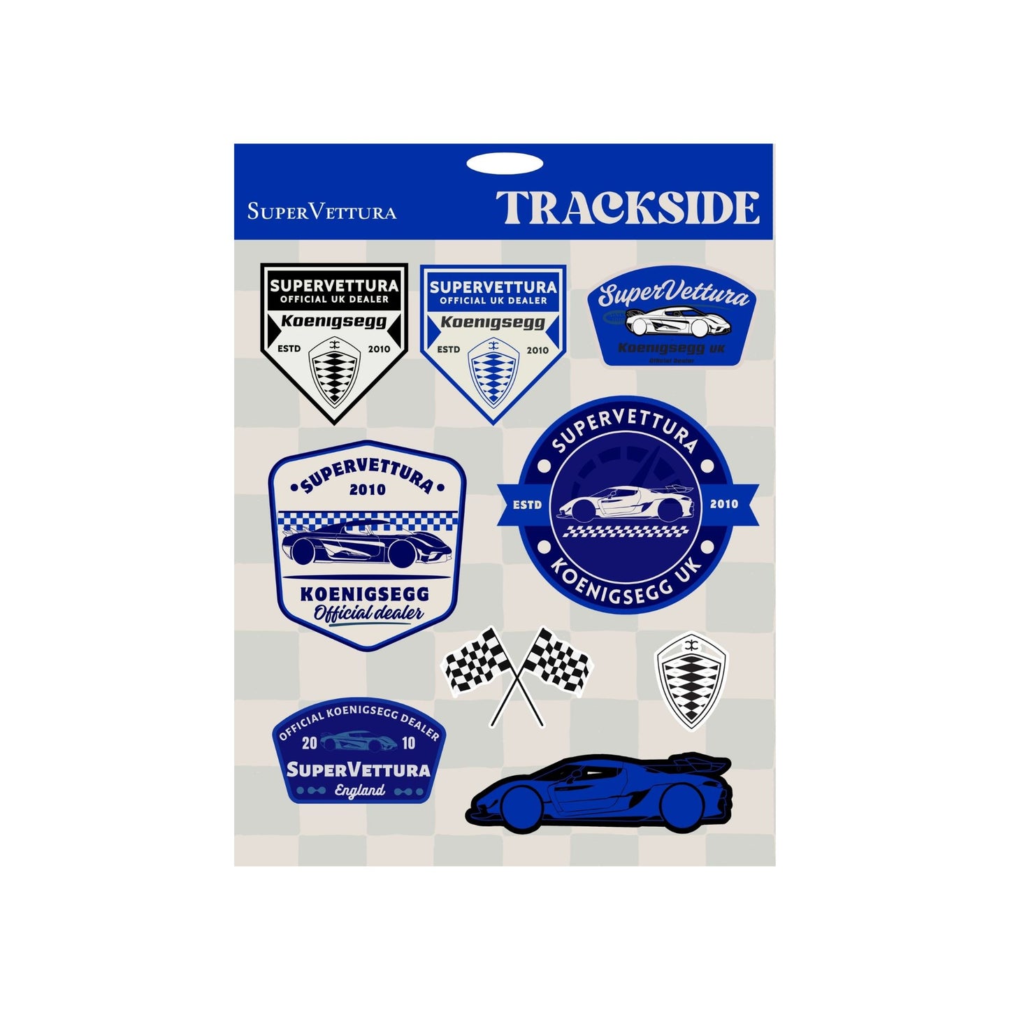 Trackside Sticker Sheet