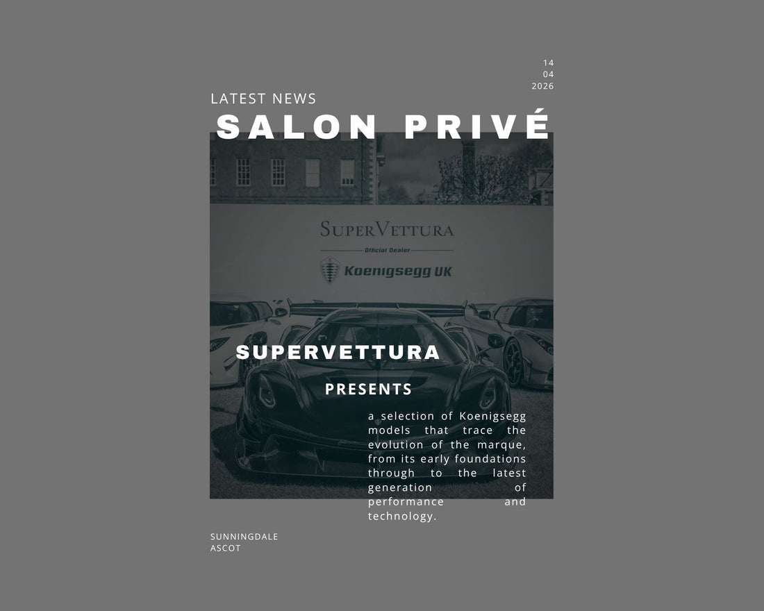 SuperVettura at Salon Privé