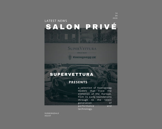 SuperVettura at Salon Privé