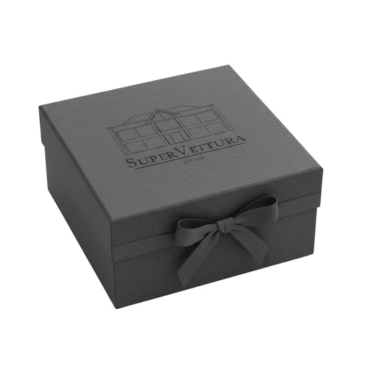 SuperVettura Carbon Grey Square Gift Box