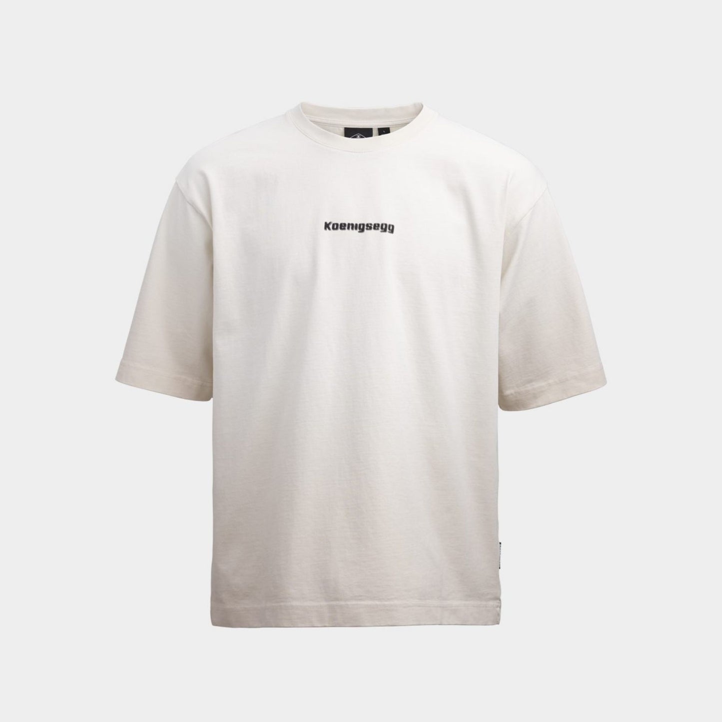Koenigsegg Blurred Ghost Tee in Beige