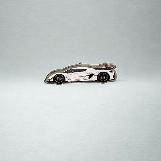 SuperVettura Jesko Attack Mini Pin Badge