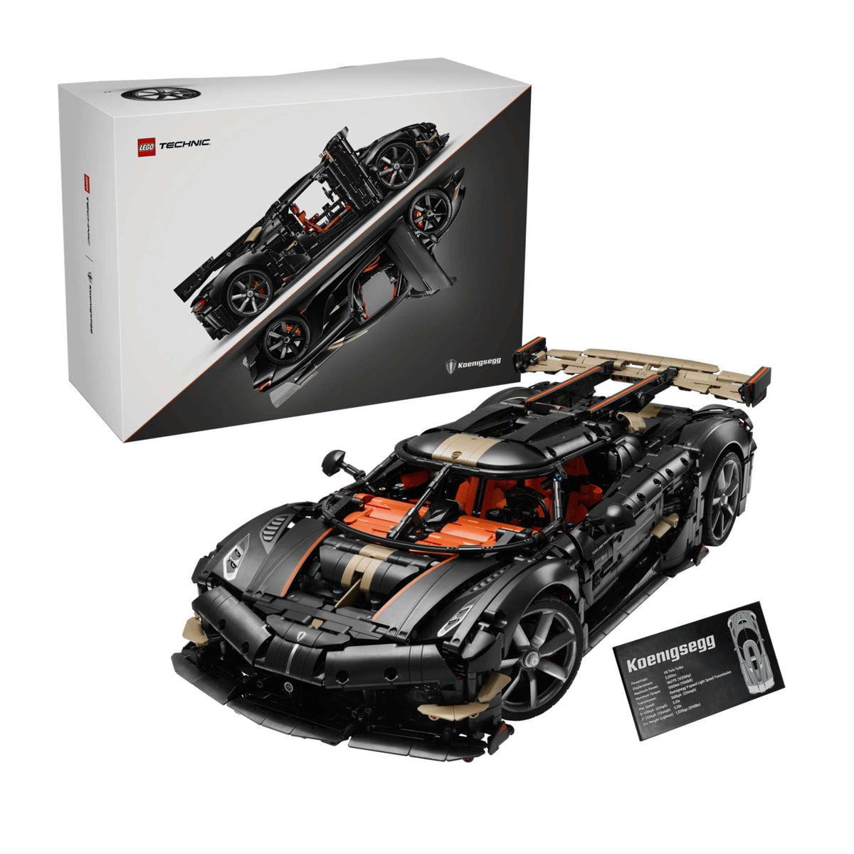 Koenigsegg Lego Technic Sadair's Spear